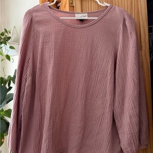 Universal Thread cotton gauze Blouse